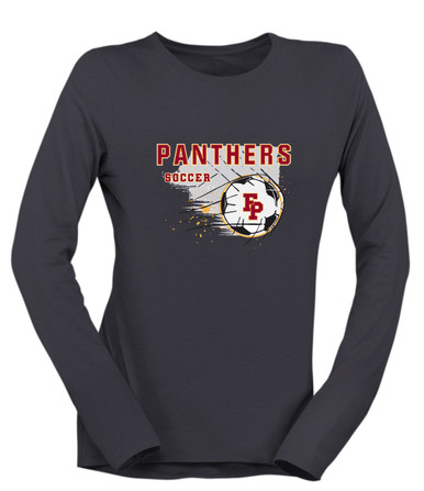 Forest Park Panthers Soccer #2 Women's Premium LS T-Shirt
