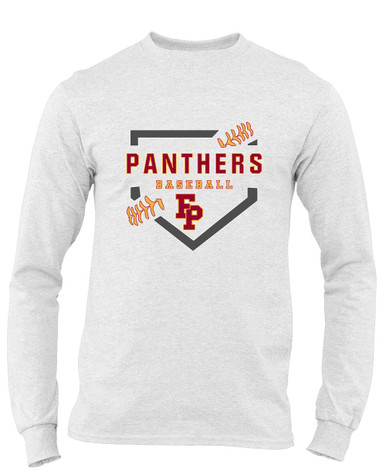 Forest Park Panthers Baseball #2 Men's Premium LS T-Shirt