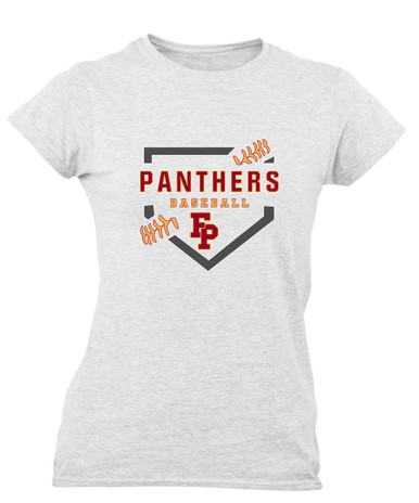Forest Park Panthers Baseball #2 Women's Premium SS T-Shirt