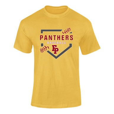 Forest Park Panthers Baseball #2 Men's SS T-Shirt