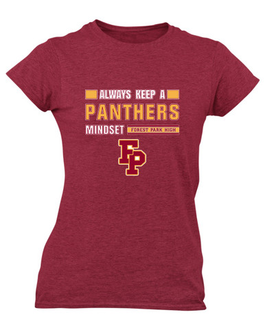 Forest Park Panthers Mindset Women's SS T-Shirt