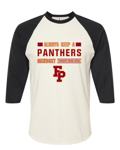 Forest Park Panthers Mindset Women's Baseball T-Shirt