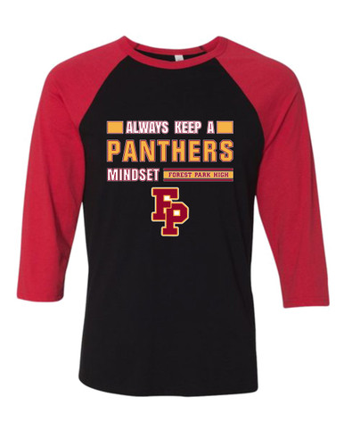 Forest Park Panthers Mindset Men's Baseball T-Shirt