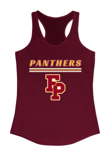 Forest Park Panthers Mascot #8 Women's Tank Top