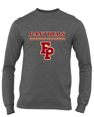 Forest Park Panthers Mascot #8 Men's LS T-Shirt