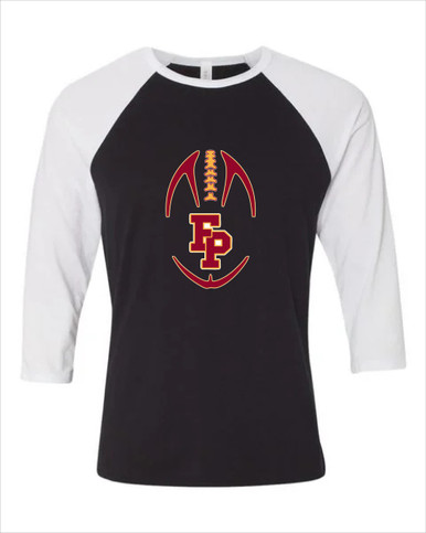 Forest Park Panthers Football #4 Women's Baseball T-Shirt
