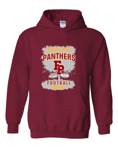 Forest Park Panthers Football #6 Men's Hoodie