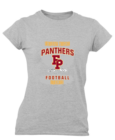 Forest Park Panthers Football #6 Women's Premium SS T-Shirt