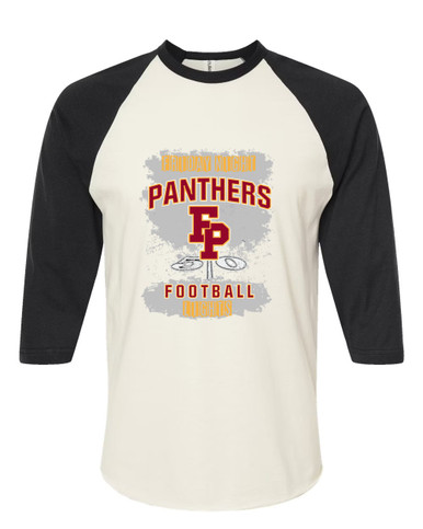 Forest Park Panthers Football #6 Men's Baseball T-Shirt