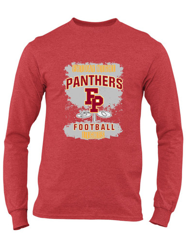 Forest Park Panthers Football #6 Men's LS T-Shirt