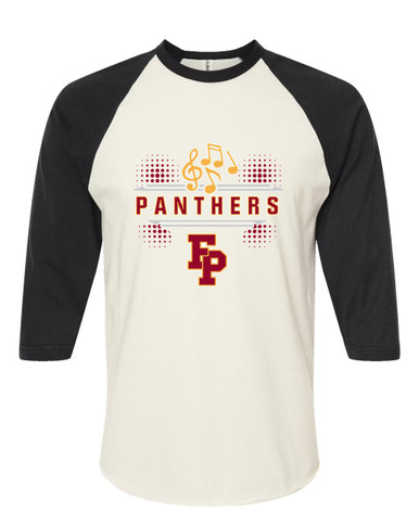 Forest Park Panthers Band # 3 Women's Baseball T-Shirt