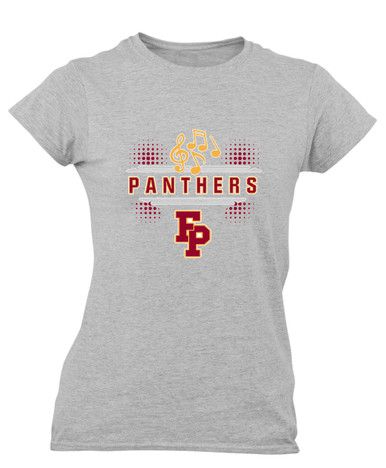 Forest Park Panthers Band # 3 Women's Premium SS T-Shirt