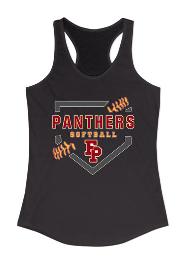 Forest Park Panthers Softball #2 Women's Tank Top