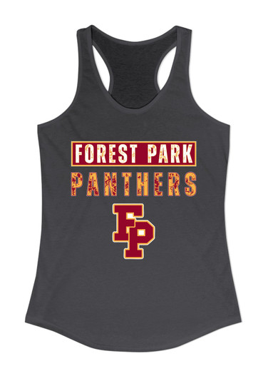 Forest Park Panthers Mascot #9 Women's Tank Top