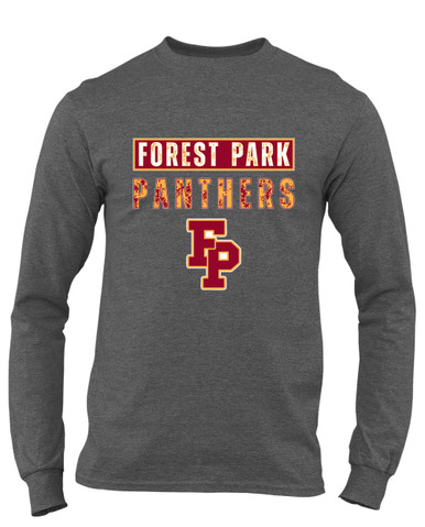 Forest Park Panthers Mascot #9 Men's Premium LS T-Shirt