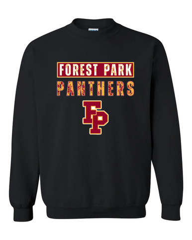 Forest Park Panthers Mascot #9 Men's Sweatshirt