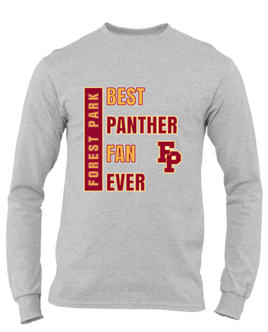 Forest Park Panthers Best Panther Fan Men's Premium LS T-Shirt