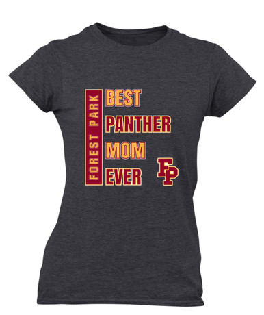 Forest Park Panthers Best Panther Mom Women's SS T-Shirt