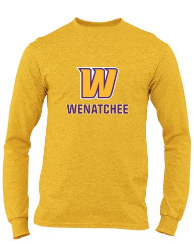 Wenatchee Panthers Mascot #2 Men's LS T-Shirt