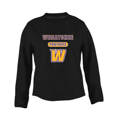 Wenatchee Panthers Mascot #3 Women's Sweatshirt