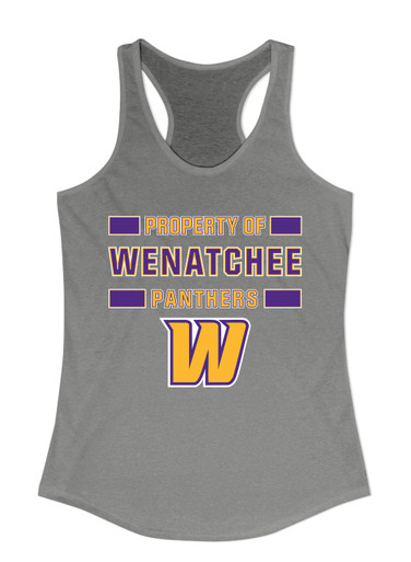 Wenatchee Panthers Property Of Women's Tank Top