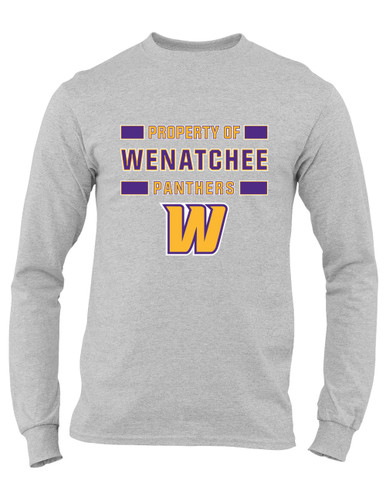 Wenatchee Panthers Property Of Men's Premium LS T-Shirt