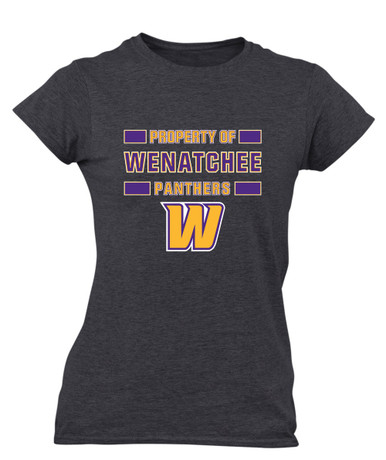 Wenatchee Panthers Property Of Women's SS T-Shirt