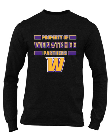 Wenatchee Panthers Property Of Men's LS T-Shirt