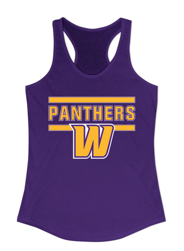 Wenatchee Panthers Mascot #5 Women's Tank Top