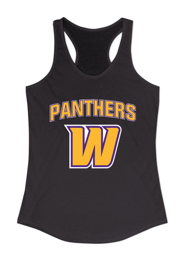 Wenatchee Panthers Mascot #6 Women's Tank Top