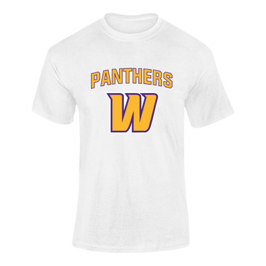 Wenatchee Panthers Mascot #6 Men's SS T-Shirt