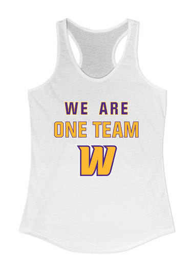 Wenatchee Panthers We Are One Team Women's Tank Top