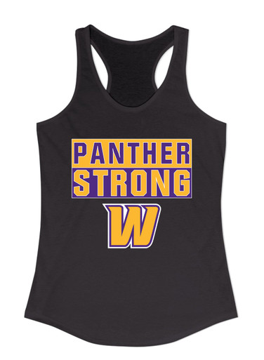 Wenatchee Panthers Strong #1 Women's Tank Top