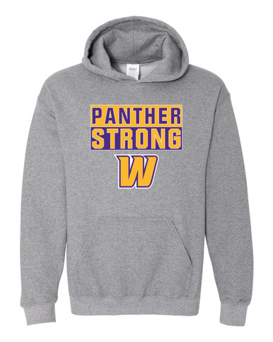 Wenatchee Panthers Strong #1 Men's Hoodie