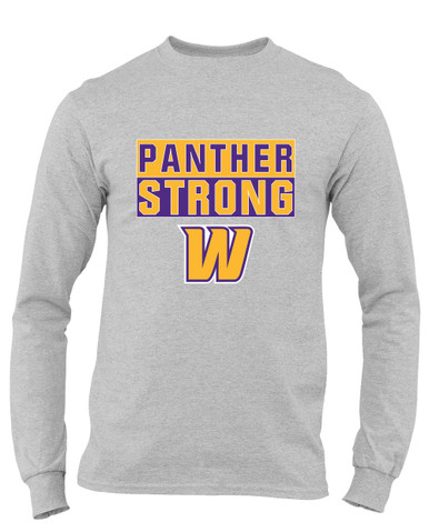Wenatchee Panthers Strong #1 Men's Premium LS T-Shirt