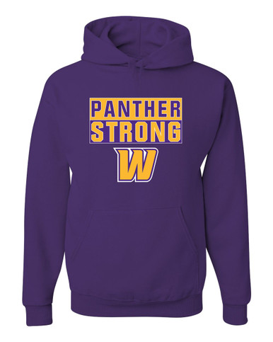 Wenatchee Panthers Strong #1 Men's Premium Hoodie