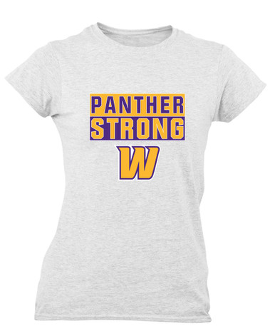 Wenatchee Panthers Strong #1 Women's Premium SS T-Shirt