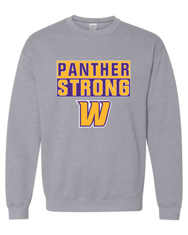 Wenatchee Panthers Strong #1 Men's Sweatshirt