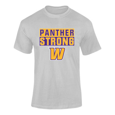 Wenatchee Panthers Strong #1 Men's SS T-Shirt
