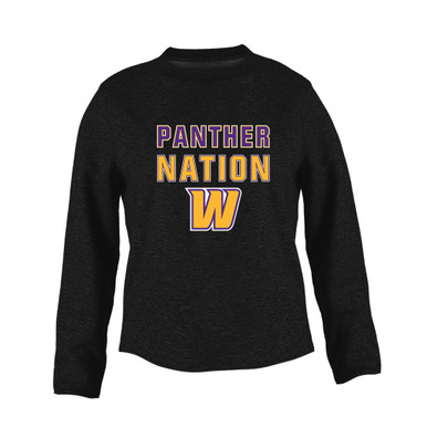 Wenatchee Panthers Nation #2 Women's Sweatshirt