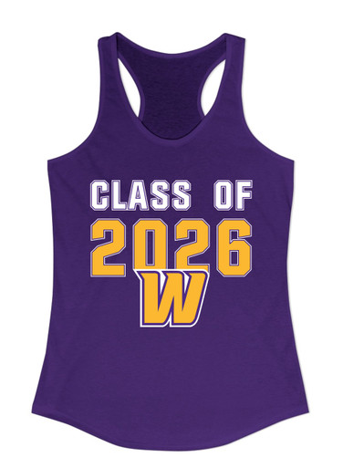 Wenatchee Panthers Class of 2026 Women's Tank Top