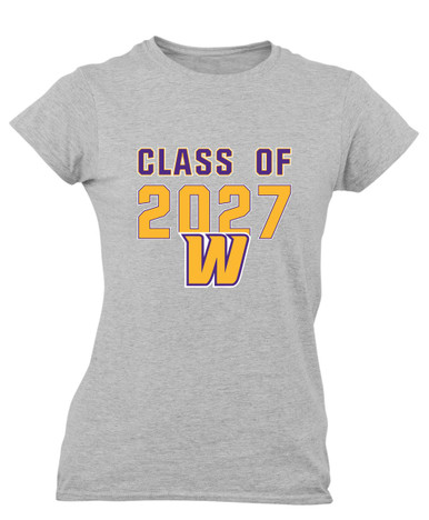 Wenatchee Panthers Class of 2027 Women's Premium SS T-Shirt