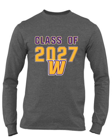 Wenatchee Panthers Class of 2027 Men's LS T-Shirt