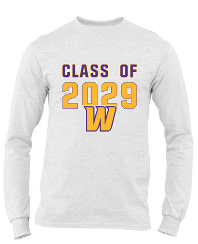 Wenatchee Panthers Class of 2029 Men's LS T-Shirt