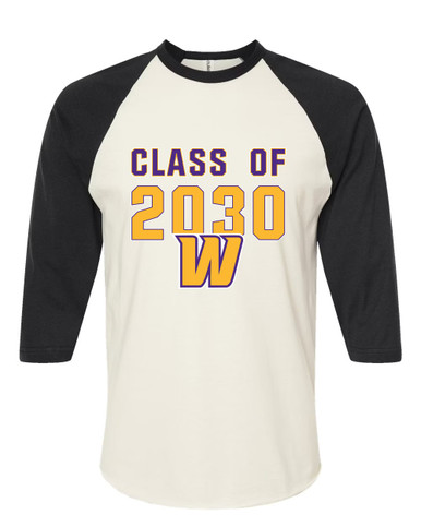 Wenatchee Panthers Class of 2030 Women's Baseball T-Shirt