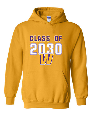Wenatchee Panthers Class of 2030 Men's Hoodie