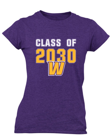 Wenatchee Panthers Class of 2030 Women's Premium SS T-Shirt