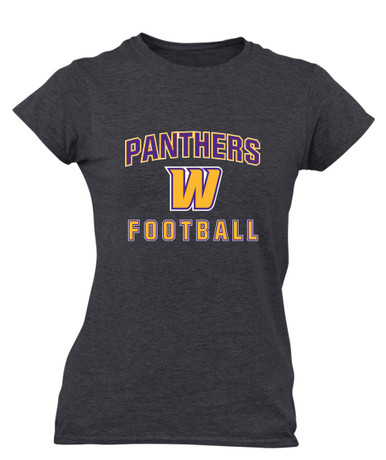Wenatchee Panthers Football #1 Women's Premium SS T-Shirt