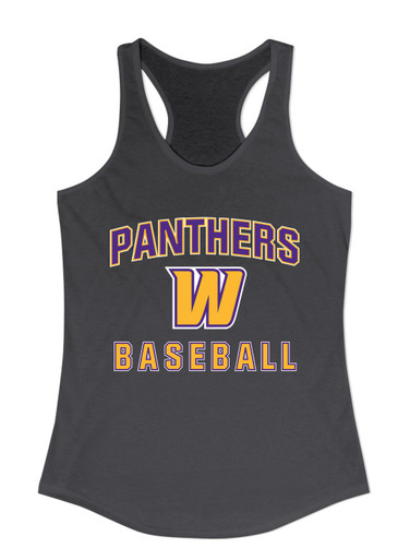 Wenatchee Panthers Baseball #1 Women's Tank Top