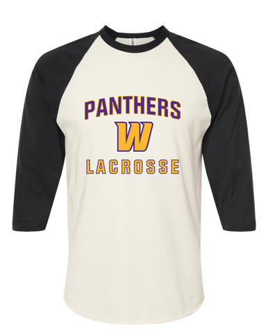 Wenatchee Panthers Lacrosse Women's Baseball T-Shirt